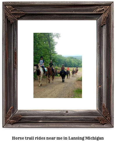 horse trail rides near me in Lansing, Michigan